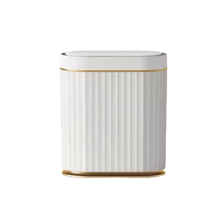 Thùng Rác Thông Minh Cảm Ứng Tự Động Màu Trắng Nhập Khẩu Thùng Rác Thông Minh Cảm Ứng Tự Động Màu Trắng Nhập Khẩu - hình 1