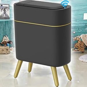 Thùng Rác Thông Minh Giá Rẻ 10L Cảm Biến Tự Động Đen Nhập Khẩu Thùng Rác Thông Minh Giá Rẻ 10L Cảm Biến Tự Động Đen Nhập Khẩu - hình 2