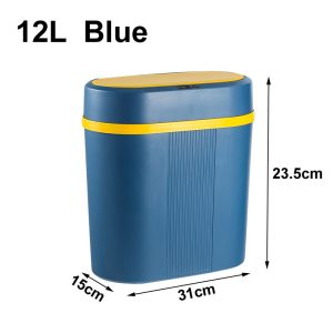 Thùng Rác Thông Minh Giá Rẻ 12L Cảm Ứng Tự Động Nhựa Nhập Khẩu - hình 3