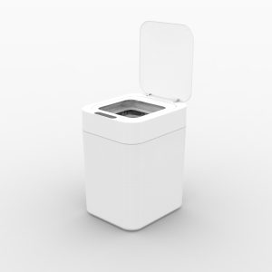 Thùng Rác Thông Minh Tự Động Đóng Mở 20L Màu Trắng Không Chạm