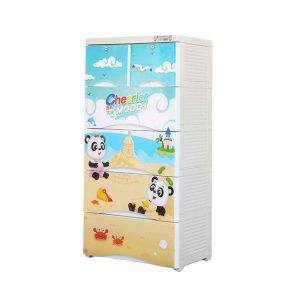 Tủ Kéo Nhựa 6 Ngăn Họa Tiết Hoạt Hình Dễ Thương Nhập Khẩu