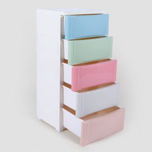 Tủ Kéo Nhựa Mini 3 Ngăn Màu Pastel Tiện Lợi Nhập Khẩu - hình 1