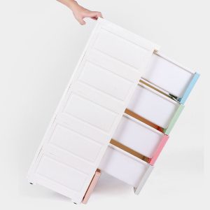Tủ Kéo Nhựa Mini 3 Ngăn Màu Pastel Tiện Lợi Nhập Khẩu - hình 2