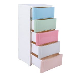 Tủ Kéo Nhựa Mini 3 Ngăn Màu Pastel Tiện Lợi Nhập Khẩu - hình 3