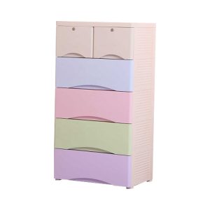 Tủ Kéo Nhựa Mini 3 Ngăn Màu Pastel Tiện Lợi Nhập Khẩu - hình 4